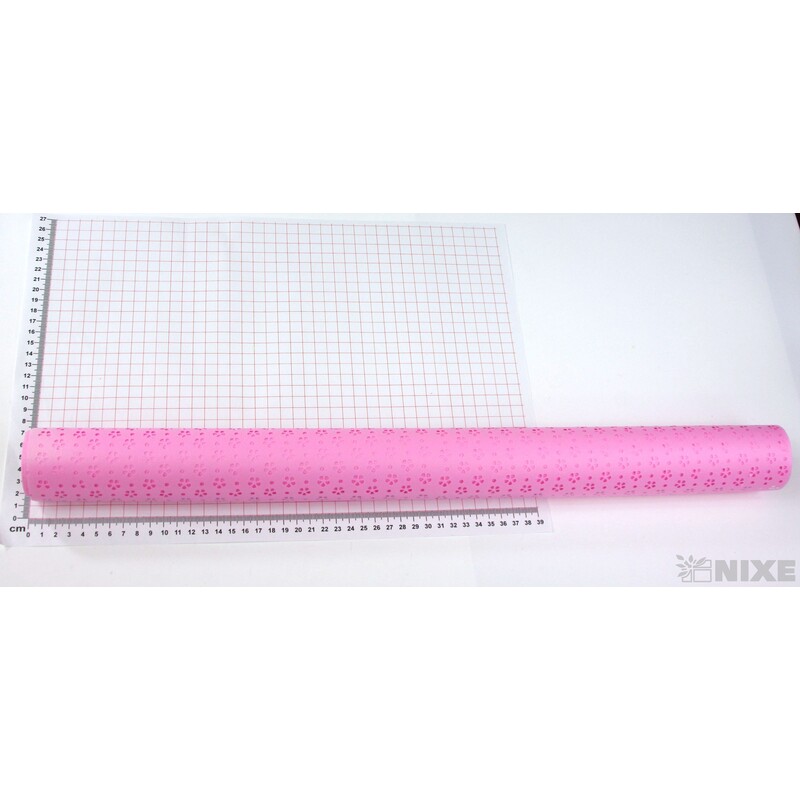 ROLE KVĚT 60cmx5yd*RŮŽOVÁ