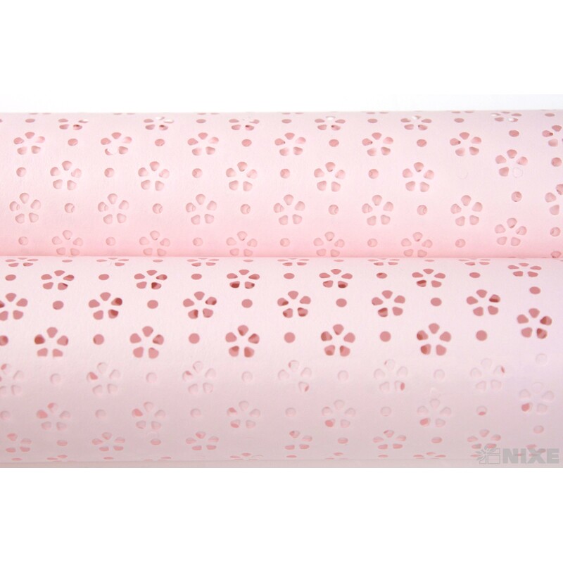 ROLE KVĚT 60cmx5yd*RŮŽOVÁ SV.