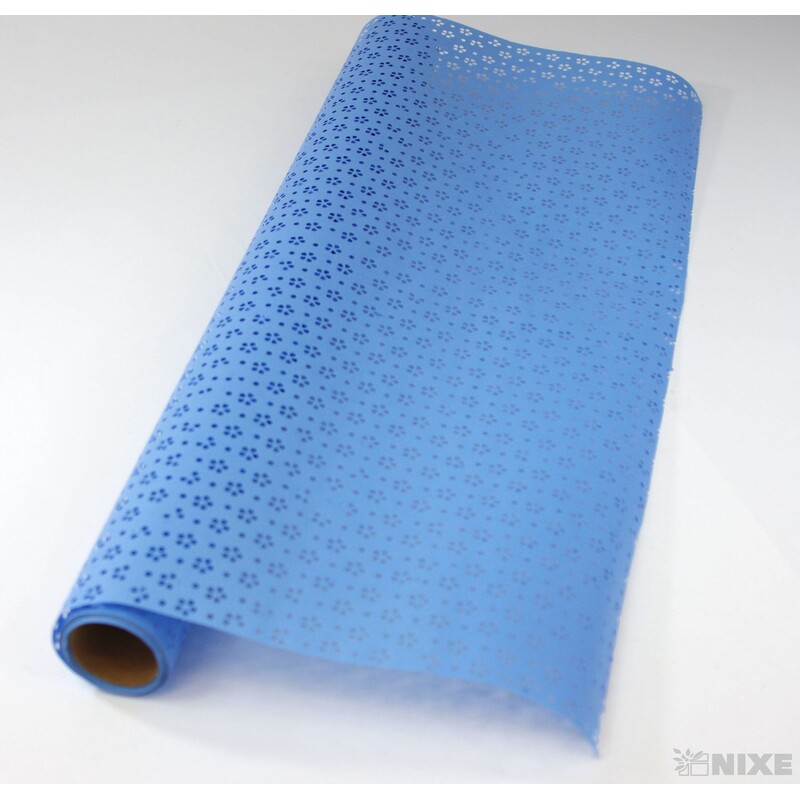 ROLE KVĚT 60cmx5yd*MODRÁ