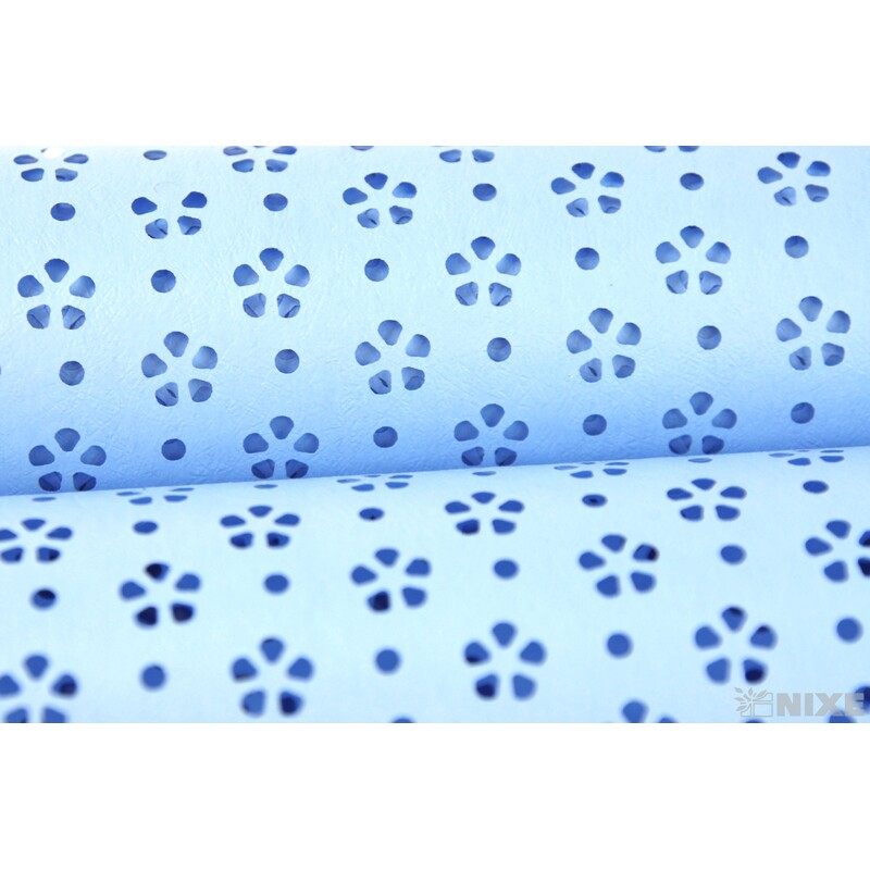 ROLE KVĚT 60cmx5yd*MODRÁ