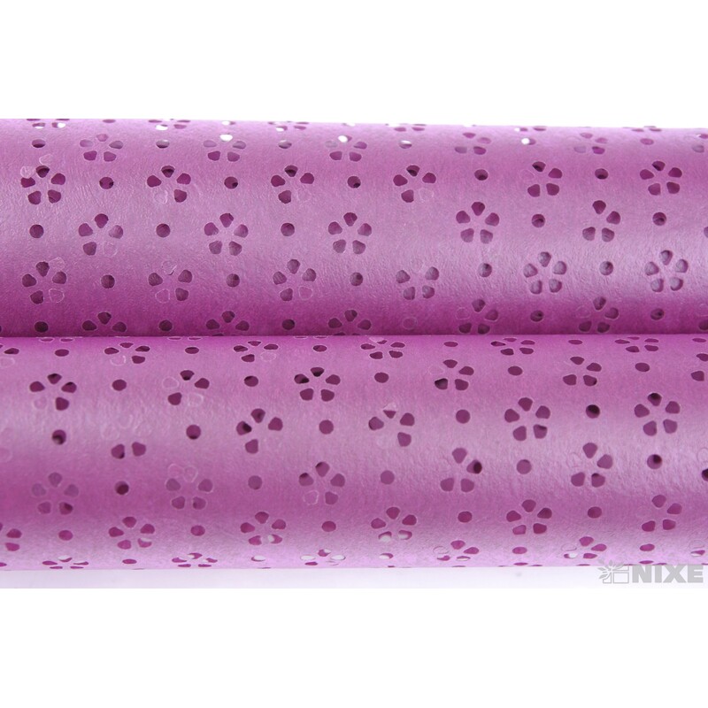 ROLE KVĚT 60cmx5yd*VÍNOVÁ