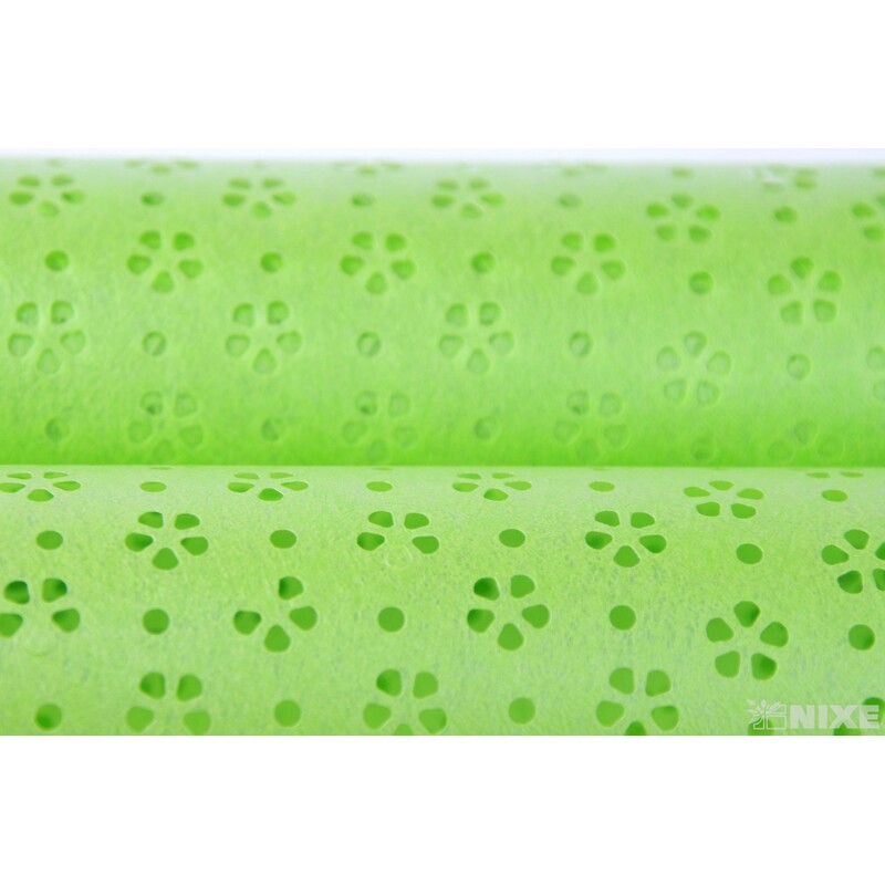 ROLE KVĚT 60cmx5yd*ZELENÁ SV.