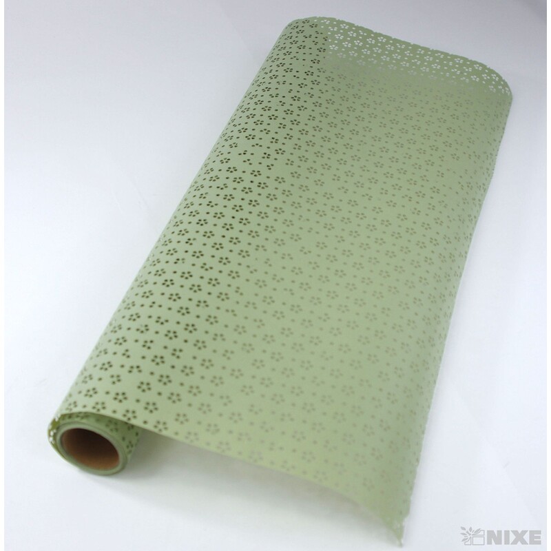 ROLE KVĚT 60cmx5yd*ZELENÁ