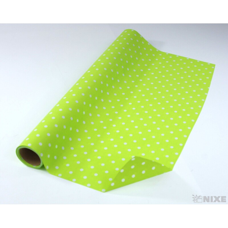 ROLE PLAST PUNTÍK 50cmx9yd*ZELENÁ SV.