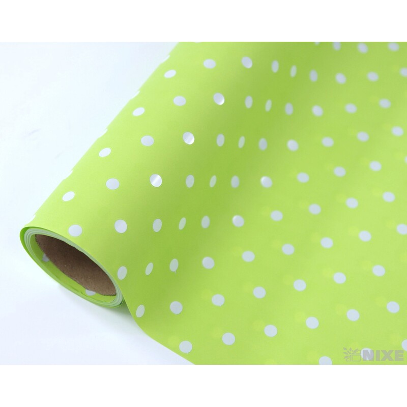 ROLE PLAST PUNTÍK 50cmx9yd*ZELENÁ SV.