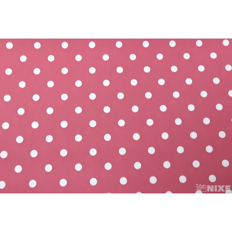 ROLE PLAST PUNTÍK 50cmx9yd*RŮŽOVÁ