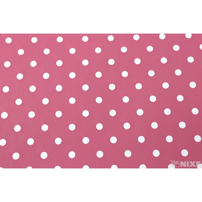 ROLE PLAST PUNTÍK 50cmx9yd*RŮŽOVÁ