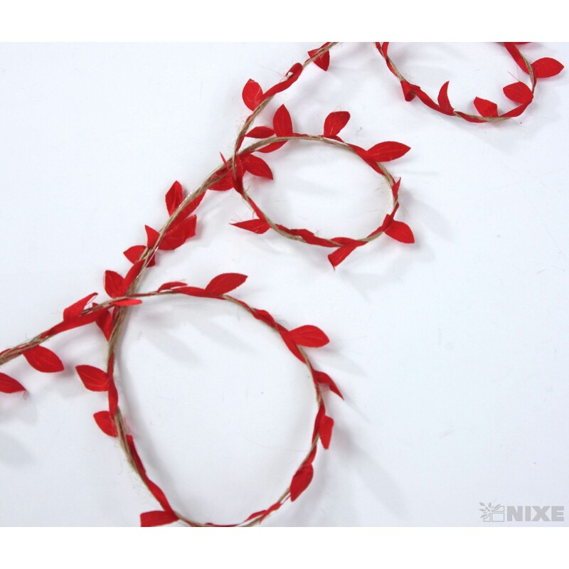 PROVÁZEK LISTY 7m*ČERVENÁ