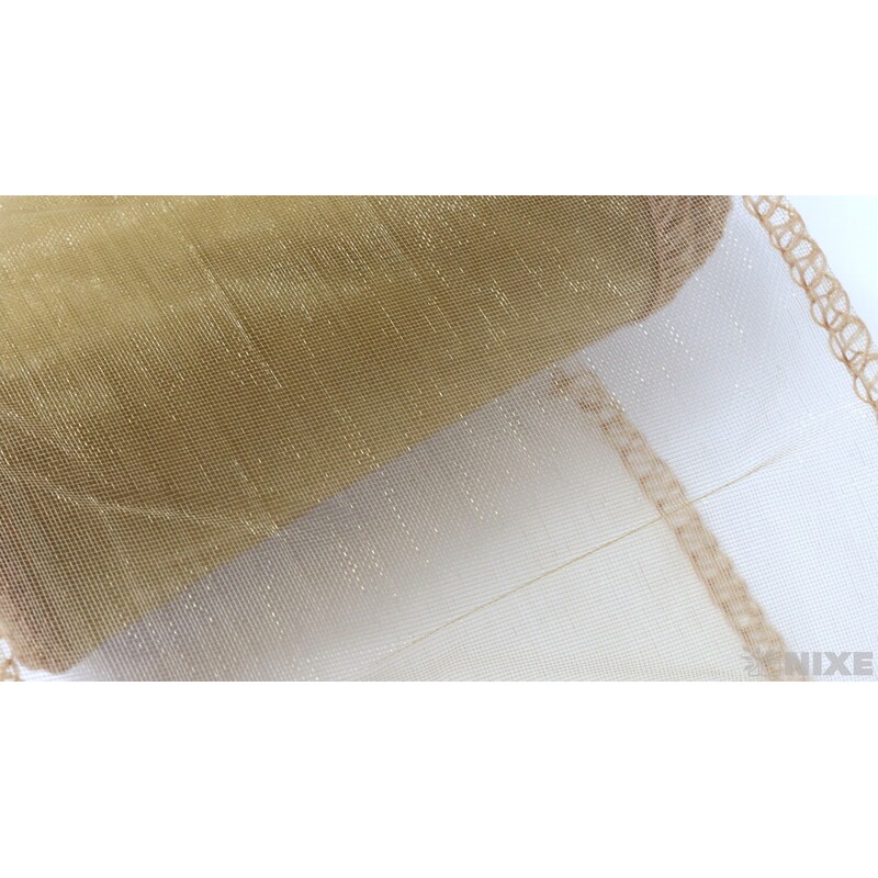 ORGANZA 10cmx10yd*BRONZOVÁ 5010