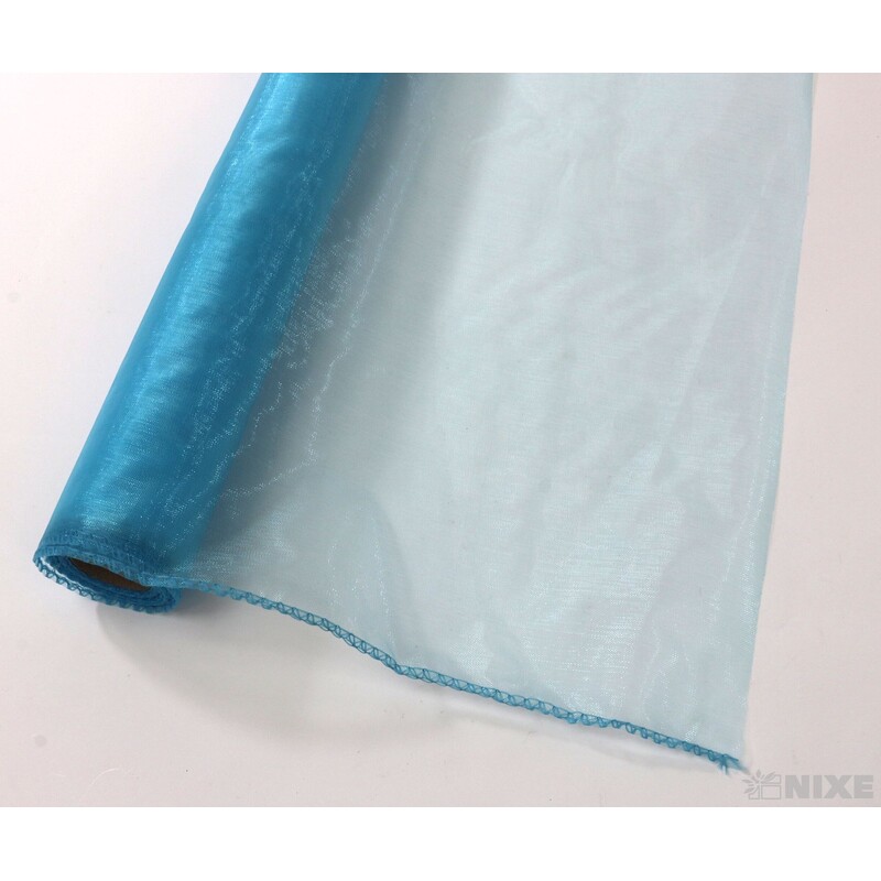 ORGANZA 38cmx9yd*MODRÁ SV. 5070