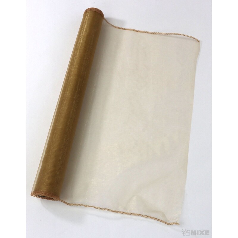 ORGANZA 38cmx9yd*BRONZOVÁ 5010