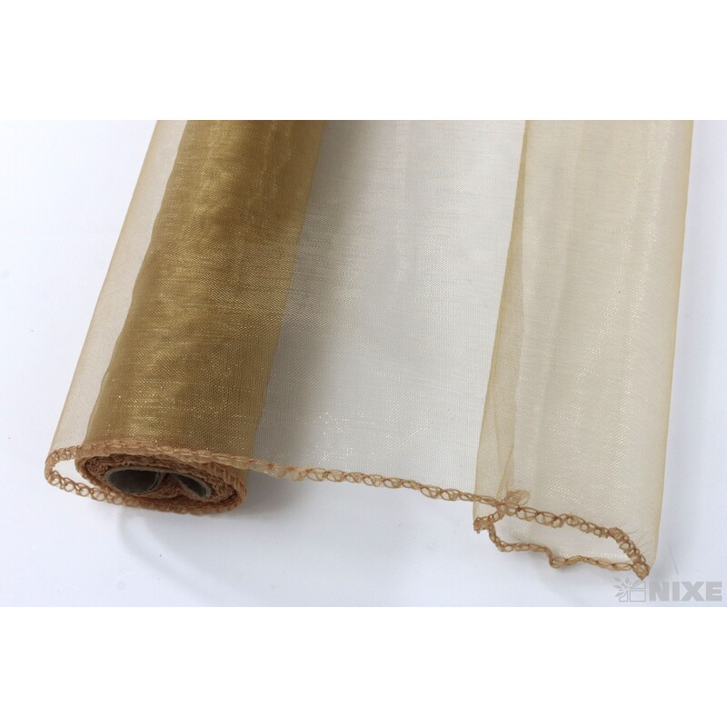 ORGANZA 38cmx9yd*BRONZOVÁ 5010