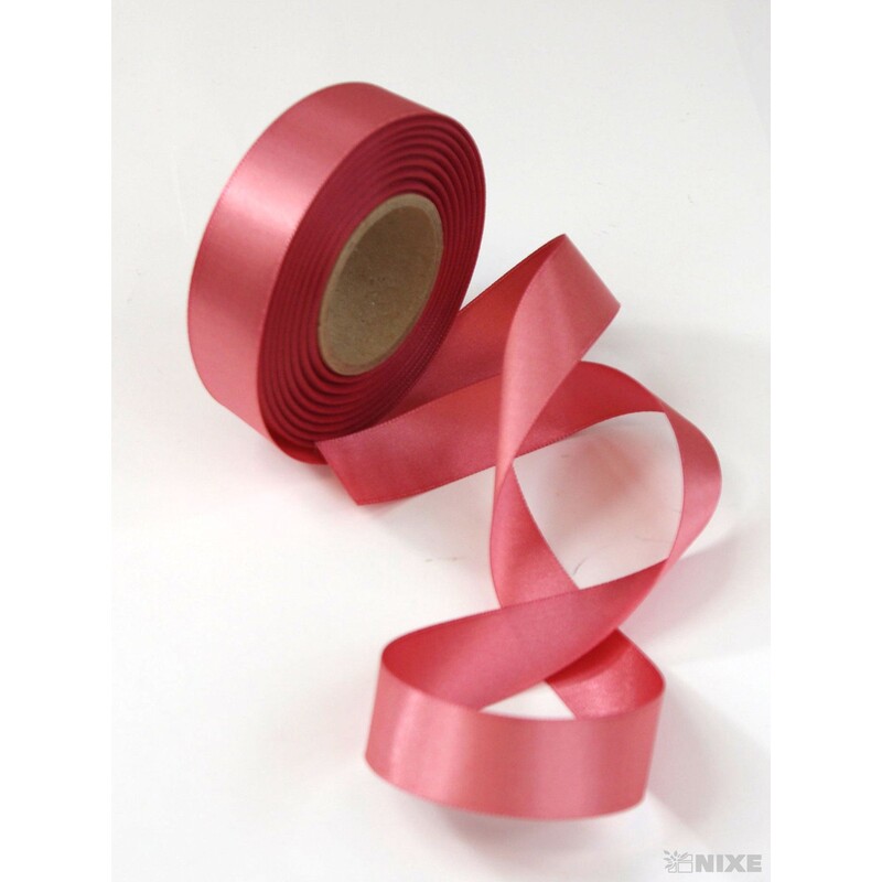 ATLASOVÁ STUHA OBOULÍC PESH 24mmx20m*STARORŮŽOVÁ 080609