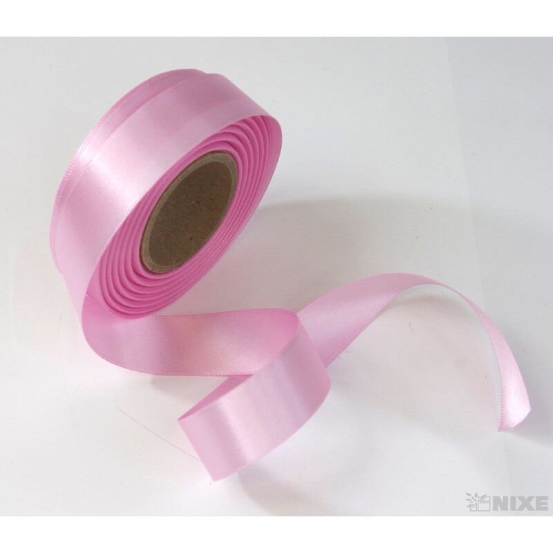 ATLASOVÁ STUHA OBOULÍC PESH 24mmx20m*RŮŽOVÁ SV. 080603