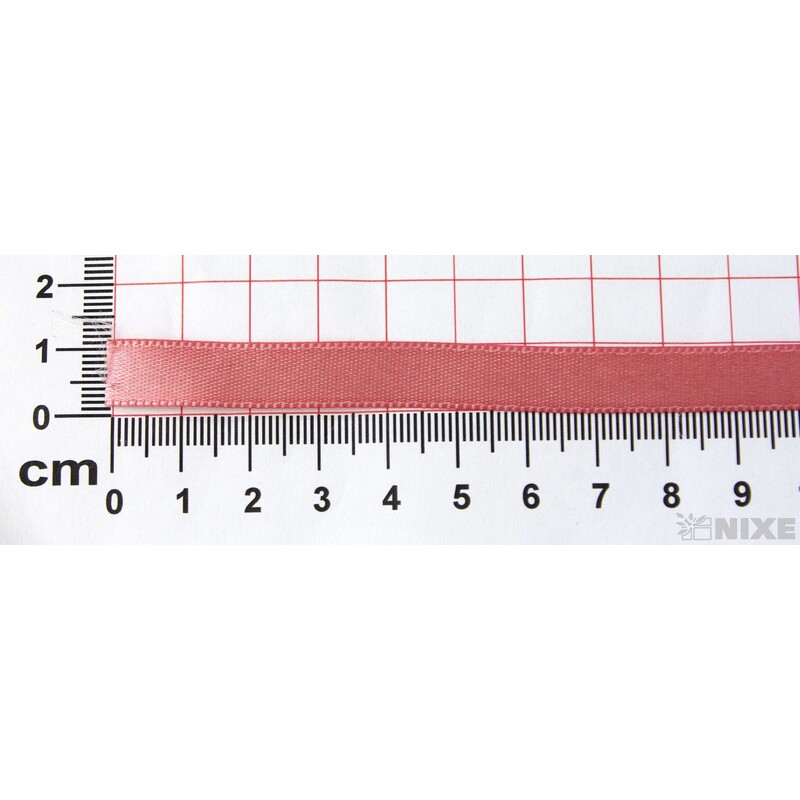 ATLASOVÁ STUHA OBOULÍC PESH 10mmx20m*STARORŮŽOVÁ 080609