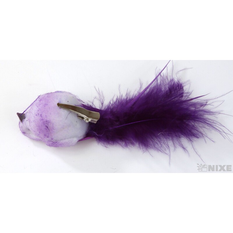 PTÁČEK KLIPS 8cm 6ks*MIX BAREV