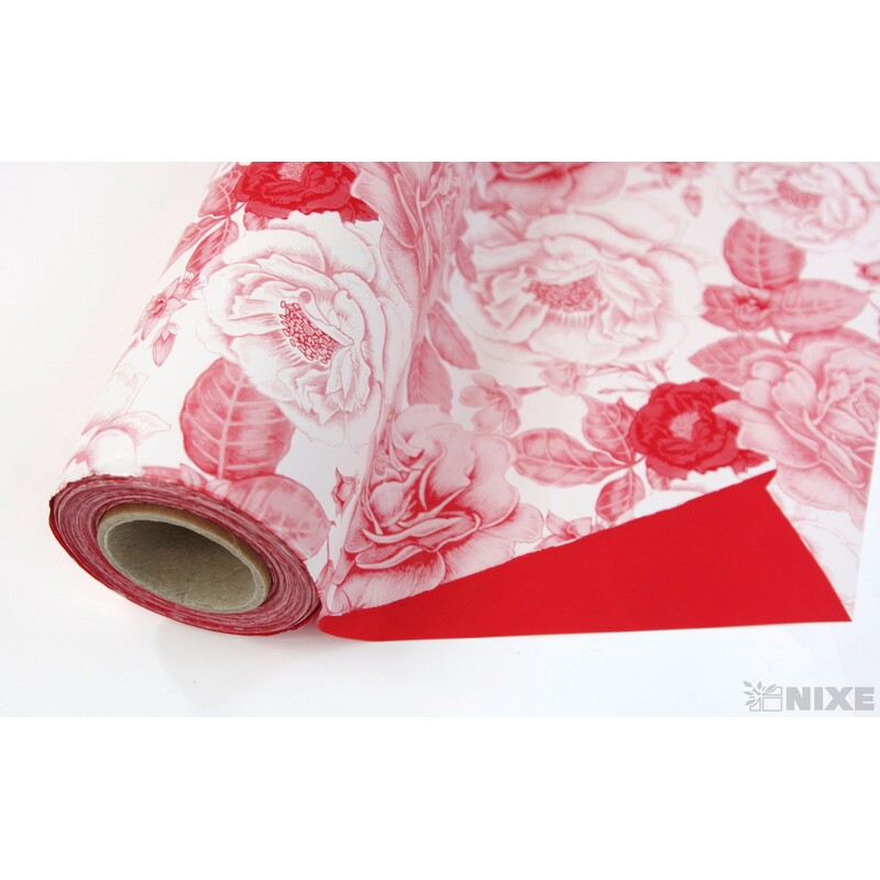 ROLE PLAST ROZE 60cmx40m*ČERVENÁ