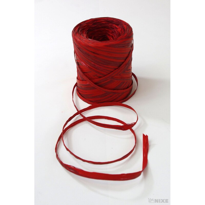 RAFIA DUO 200m PL*ČERVENÁ+ČERVENÁ TM.