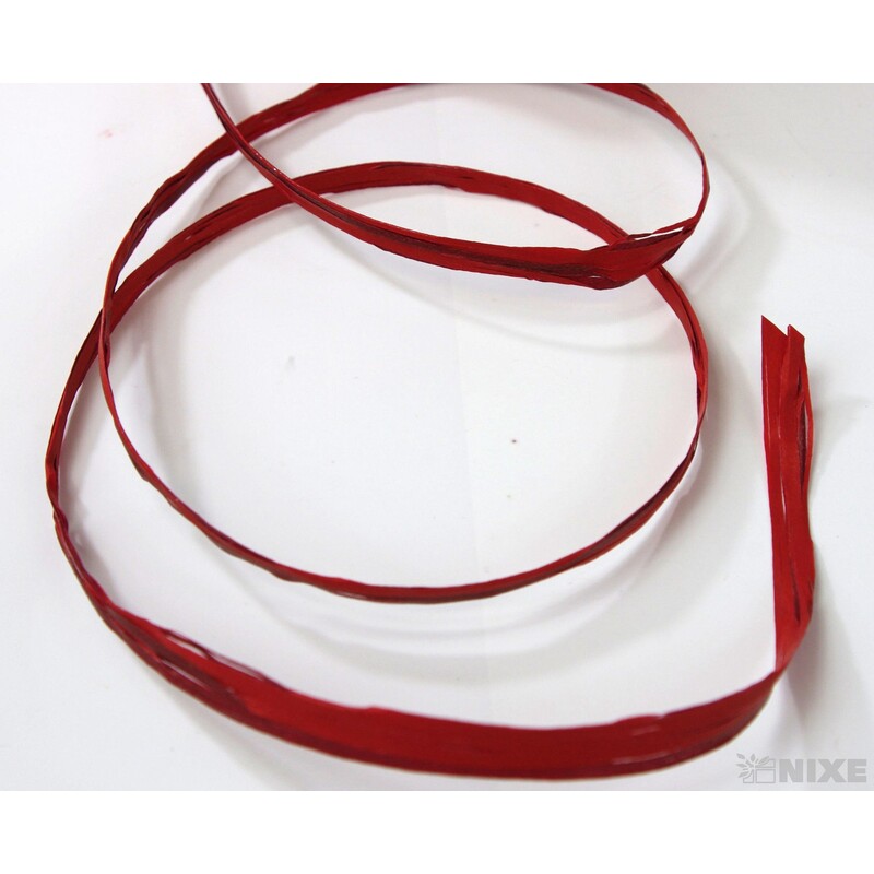 RAFIA DUO 200m PL*ČERVENÁ+ČERVENÁ TM.