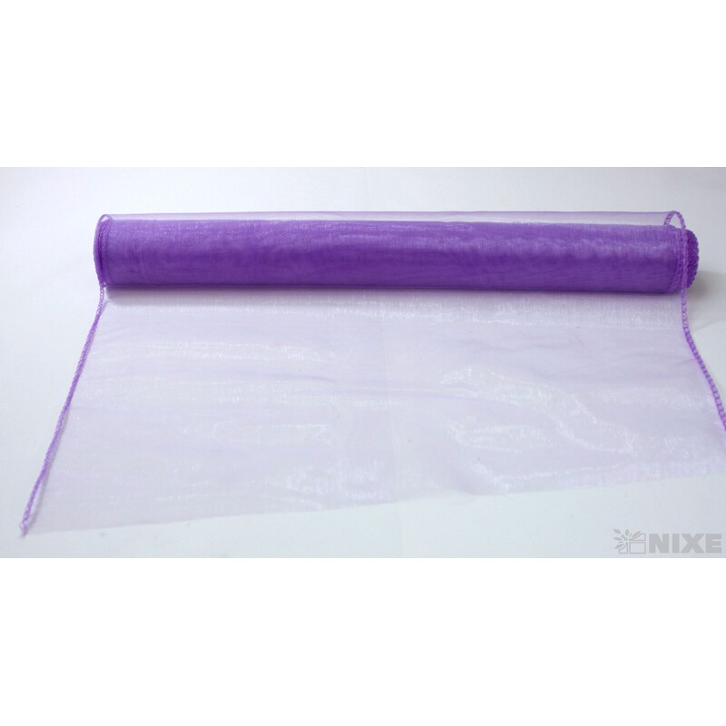 ORGANZA 39cmx8m*FIALOVÁ SV.