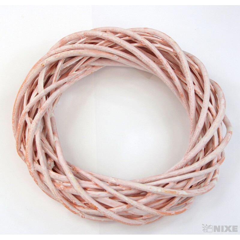 VĚNEC PROUTĚNÝ 25cm*MIX BAREV