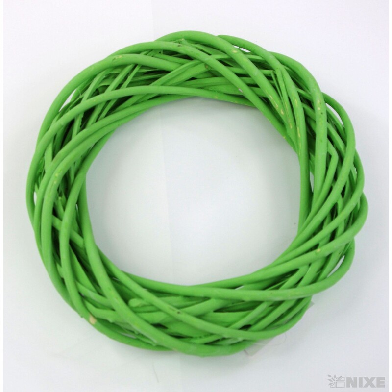 VĚNEC PROUTĚNÝ 25cm*MIX BAREV