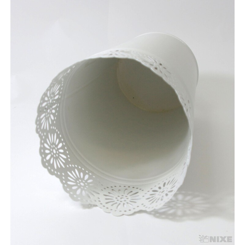 PLECHOVÝ OBAL 21x12cm*BÍLÁ