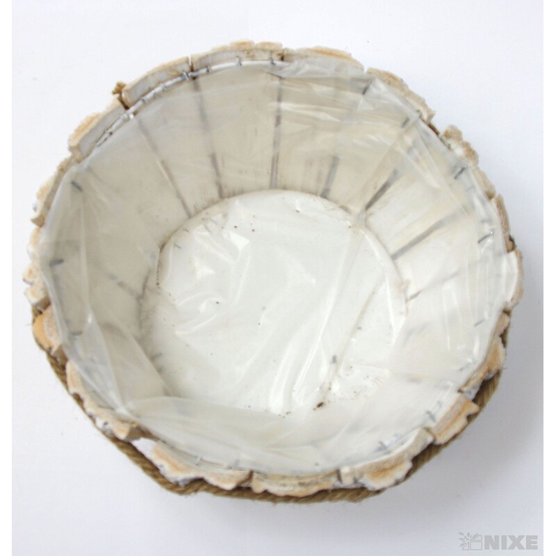 OBAL 24x10x15,5cm*BÍLÁ