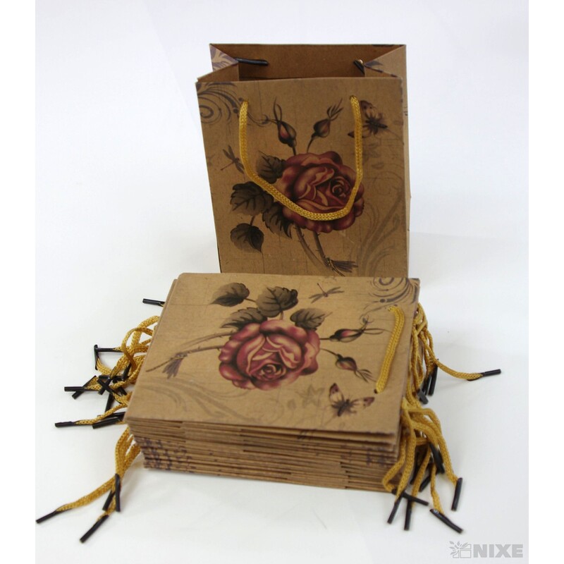 TAŠKA H RŮŽE 14x11,5x6cm*