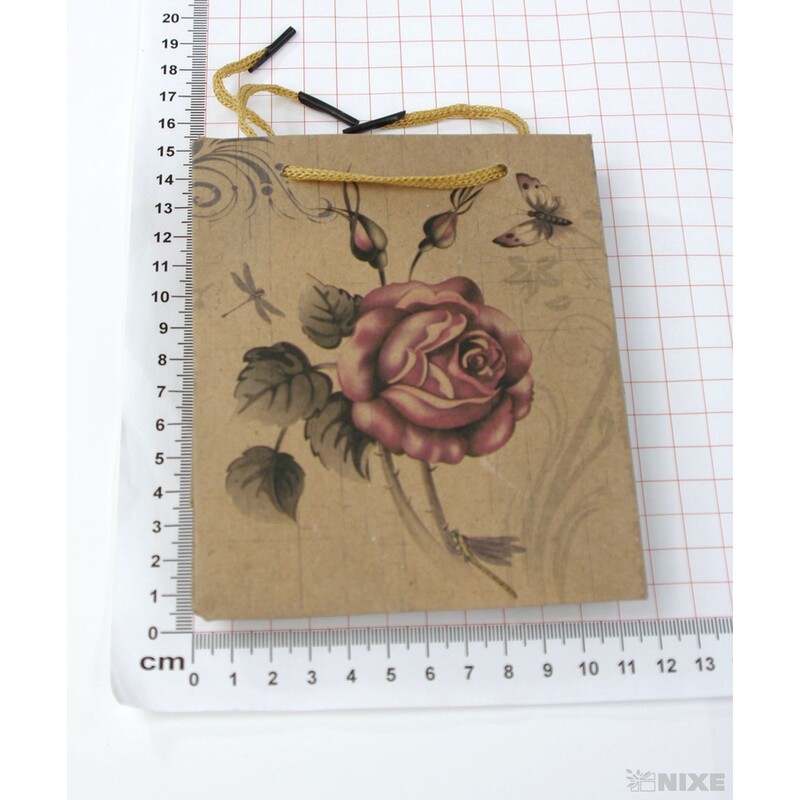 TAŠKA H RŮŽE 14x11,5x6cm*