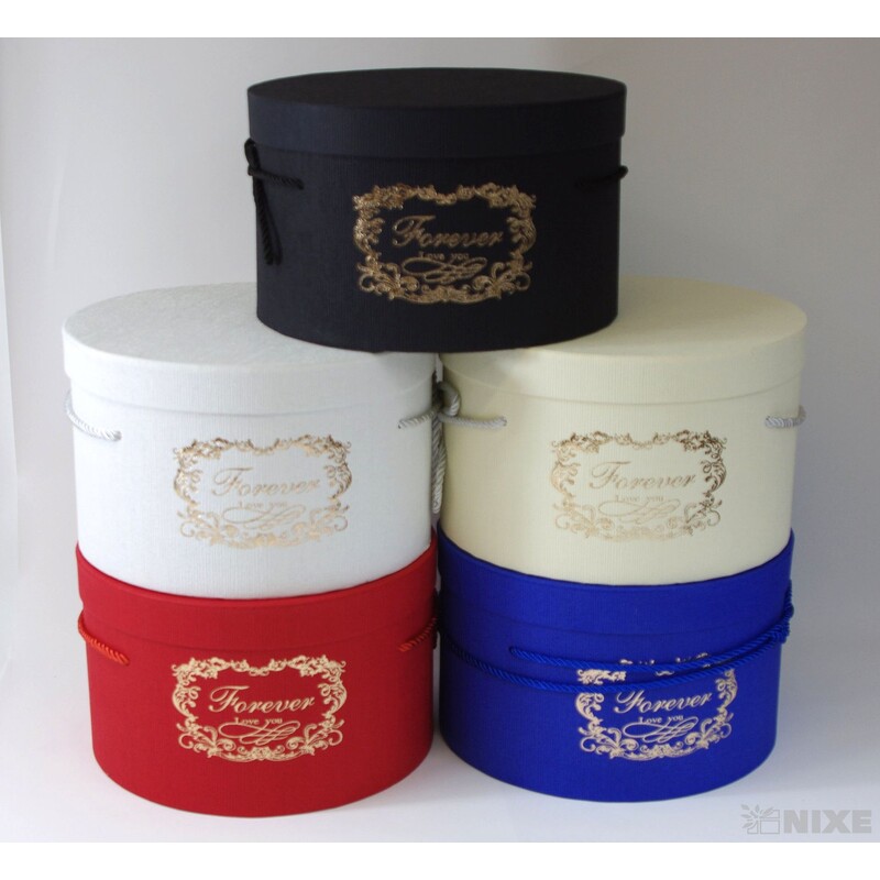 KVĚTINOVÝ BOX 3ks pr. 24x15cm 21x14 18x13*MIX BAREV