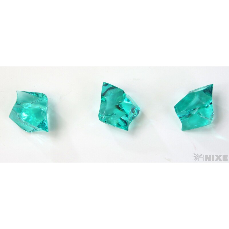 KAMÍNKY 25mm cca 500g*TYRKYSOVÁ