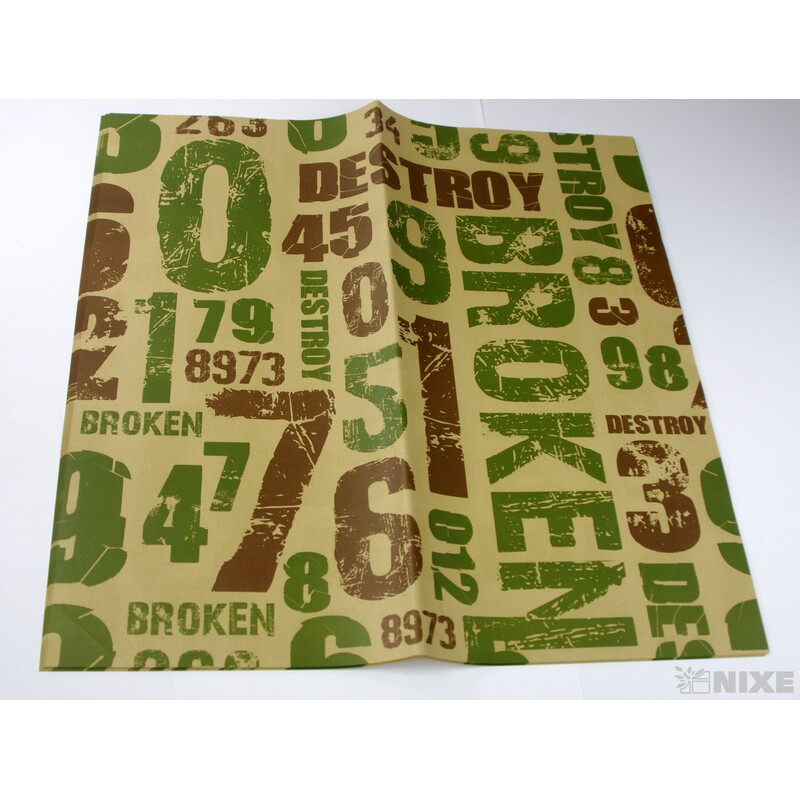 ARCH PAPÍR 60x60cm 20ks*ZELENÁ