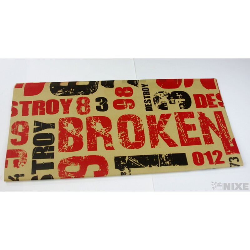 ARCH PAPÍR 60x60cm 20ks*ČERVENÁ