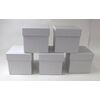 KRABICE 5ks 11x10x10cm*BÍLÁ