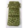 SÁČEK ORGANZA VLOČKA 14x34cm*ZELENÁ