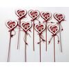 ZÁPICH SRDCE 7x27cm 8ks*
