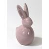 ZAJÍC KERAMIKA 9cm*RŮŽOVÁ