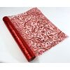 ROLE ORGANZA TISK 36cmx3m*ČERVENÁ