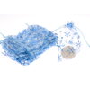 SÁČEK ORGANZA VLOČKA 12x17cm*MODRÁ