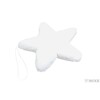 ZÁVĚS HVĚZDA KOŽEŠINA 25cm*BÍLÁ V+