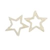 HVĚZDA 12ks 4cm*BÍLÁ