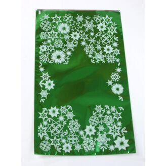 20x35cm LED. HVĚZDA B SÁČEK*ZELENÁ