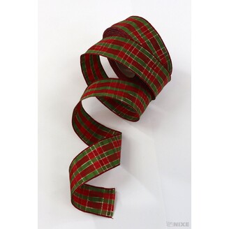 KOSTKOVÁ STUHA MTP 40mmx25m*ZELENÁ+ČERVENÁ 418902