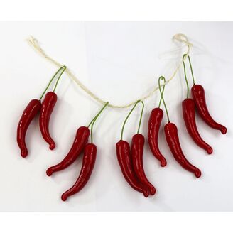 PAPRIKA 10cm 10ks*ČERVENÁ