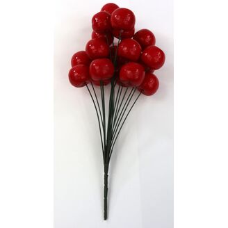 ZÁPICH JABLKO 18ks 4cm*ČERVENÁ