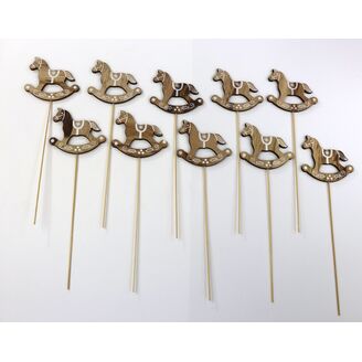 ZÁPICH KONÍK 8x27cm 10ks*PŘÍRODNÍ V+