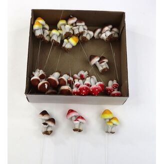 ZÁPICH HŘÍBEK 24ks 4x17cm*MIX BAREV