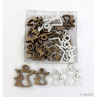 ANDĚL 4cm 24ks*MIX BAREV