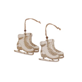 ZÁVĚS VÁNOCE 7,5-8cm 2ks*